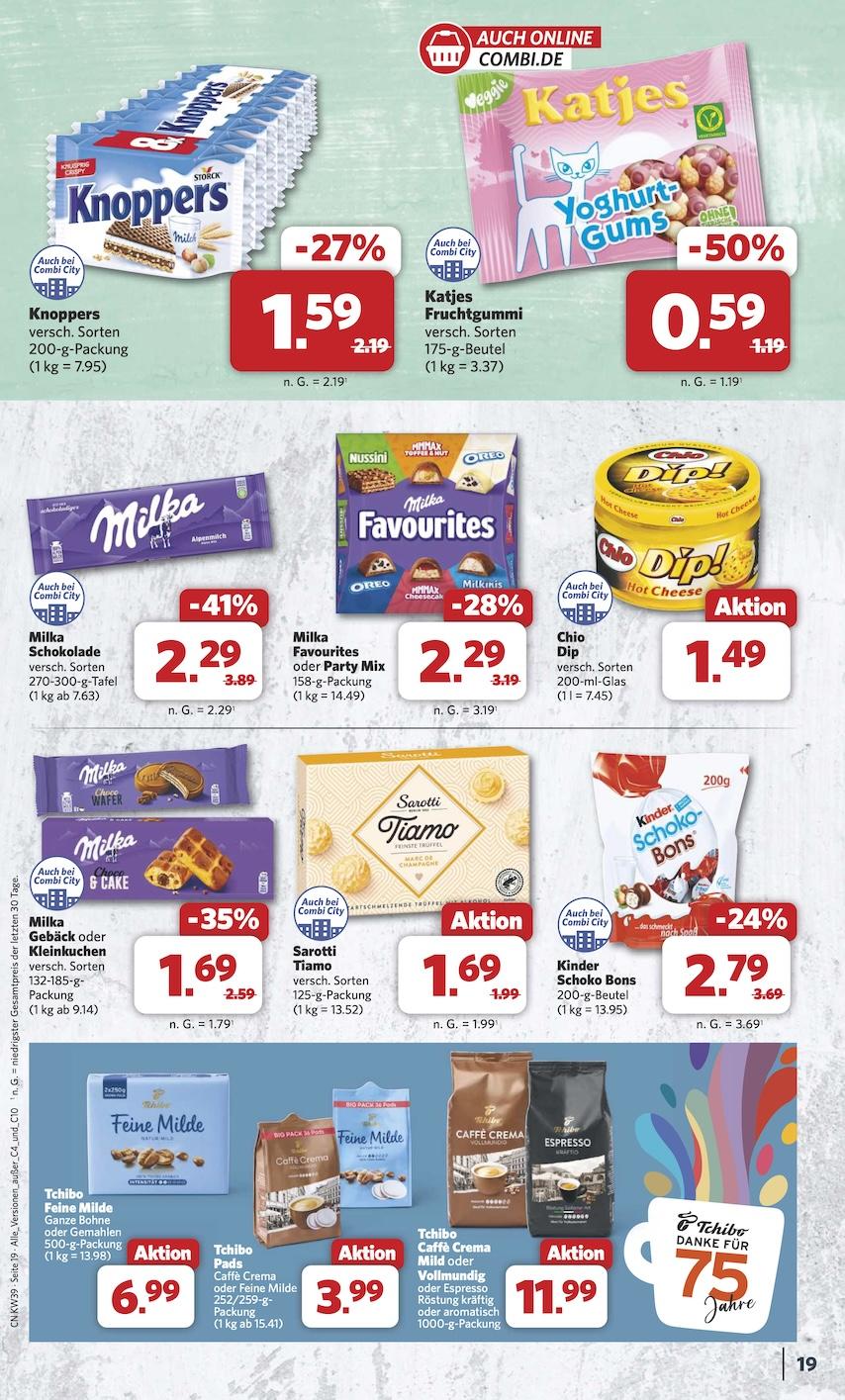 Combi Aktueller Prospekt ab Montag Seite 19