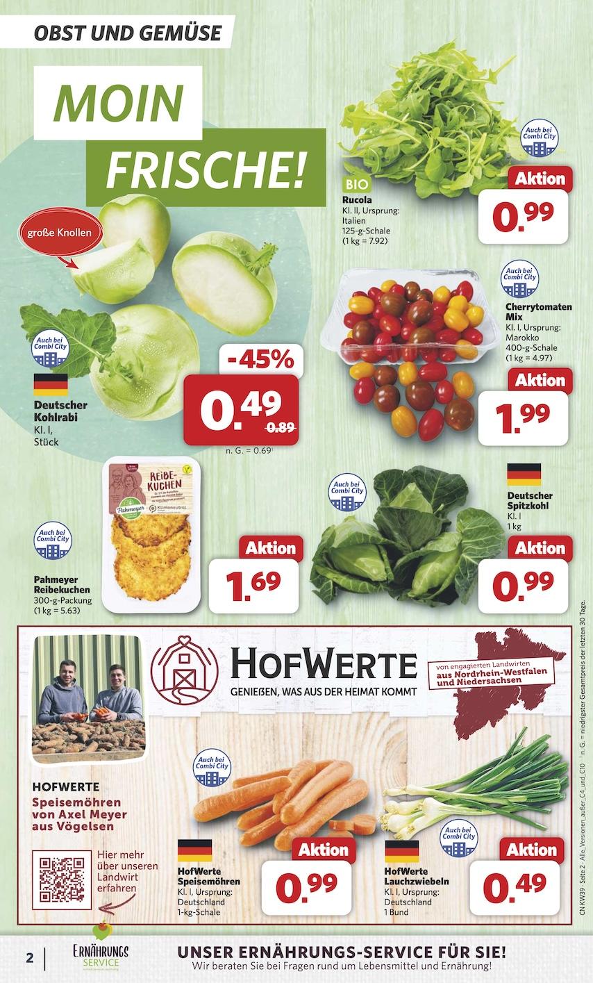 Combi Aktueller Prospekt ab Montag Seite 2