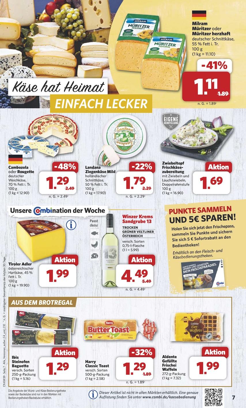 Combi Aktueller Prospekt ab Montag Seite 7
