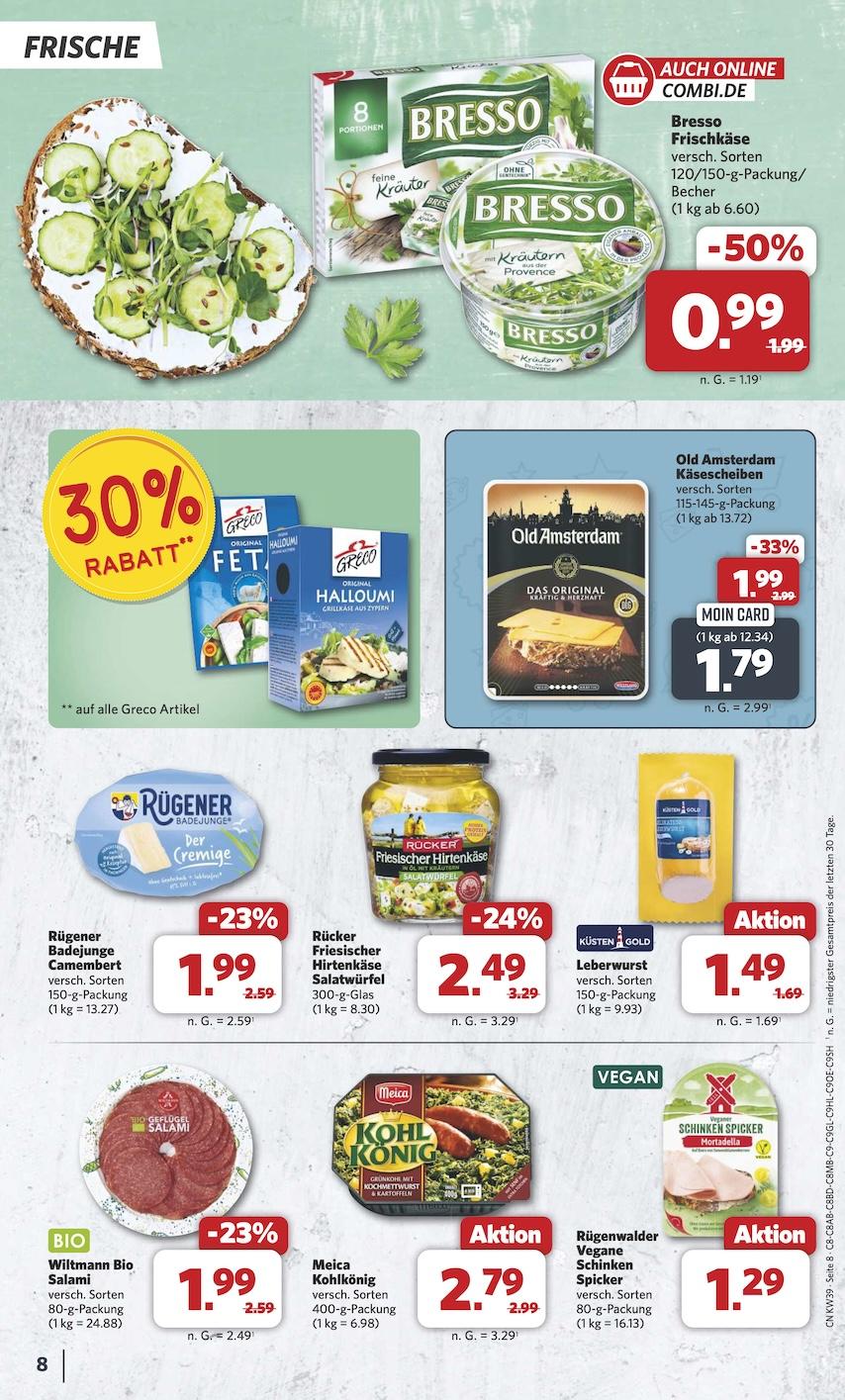 Combi Aktueller Prospekt ab Montag Seite 8