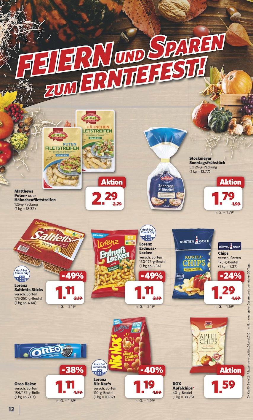 Combi Aktueller Prospekt ab Montag Seite 12