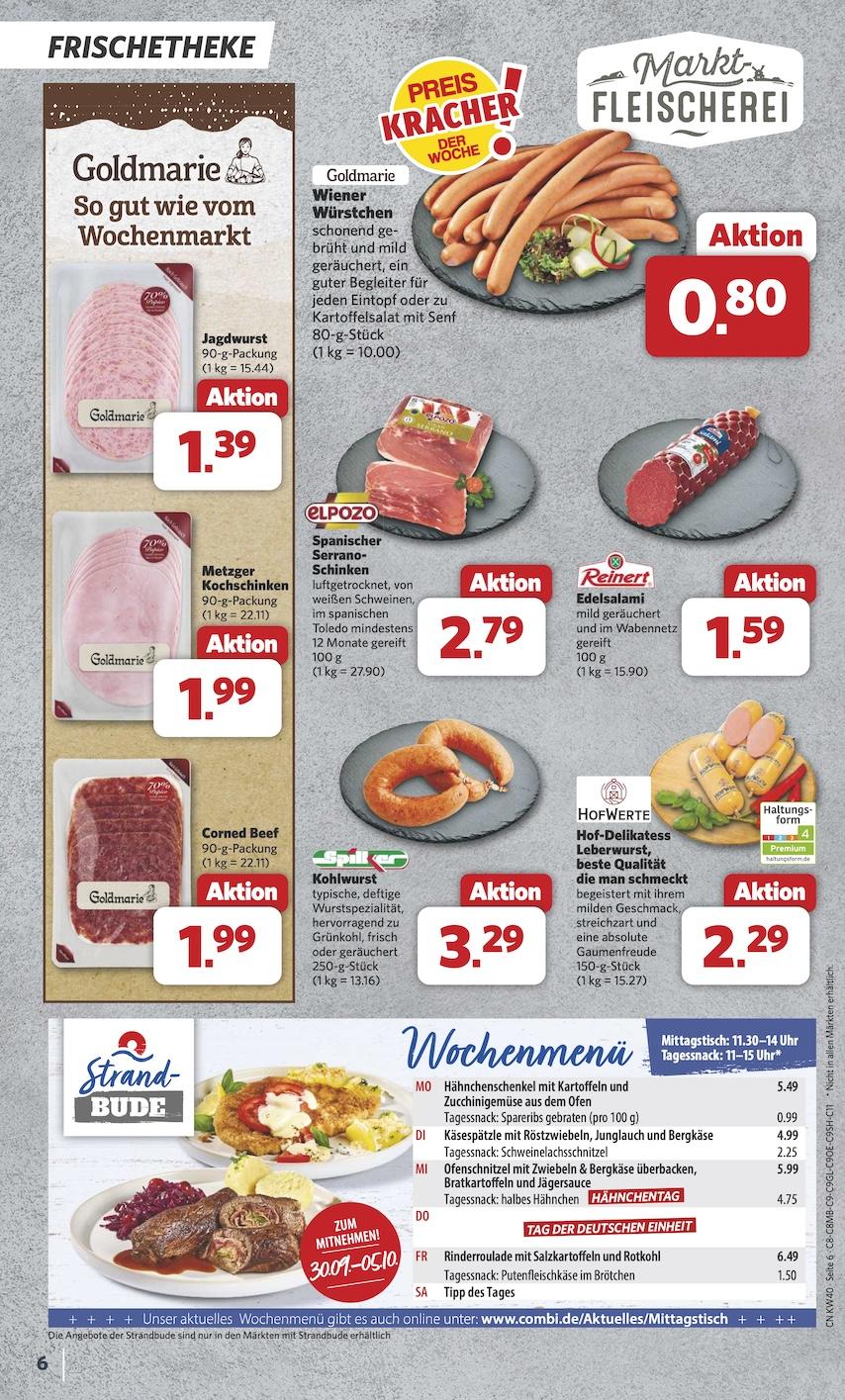 Combi Aktueller Prospekt ab Montag Seite 6