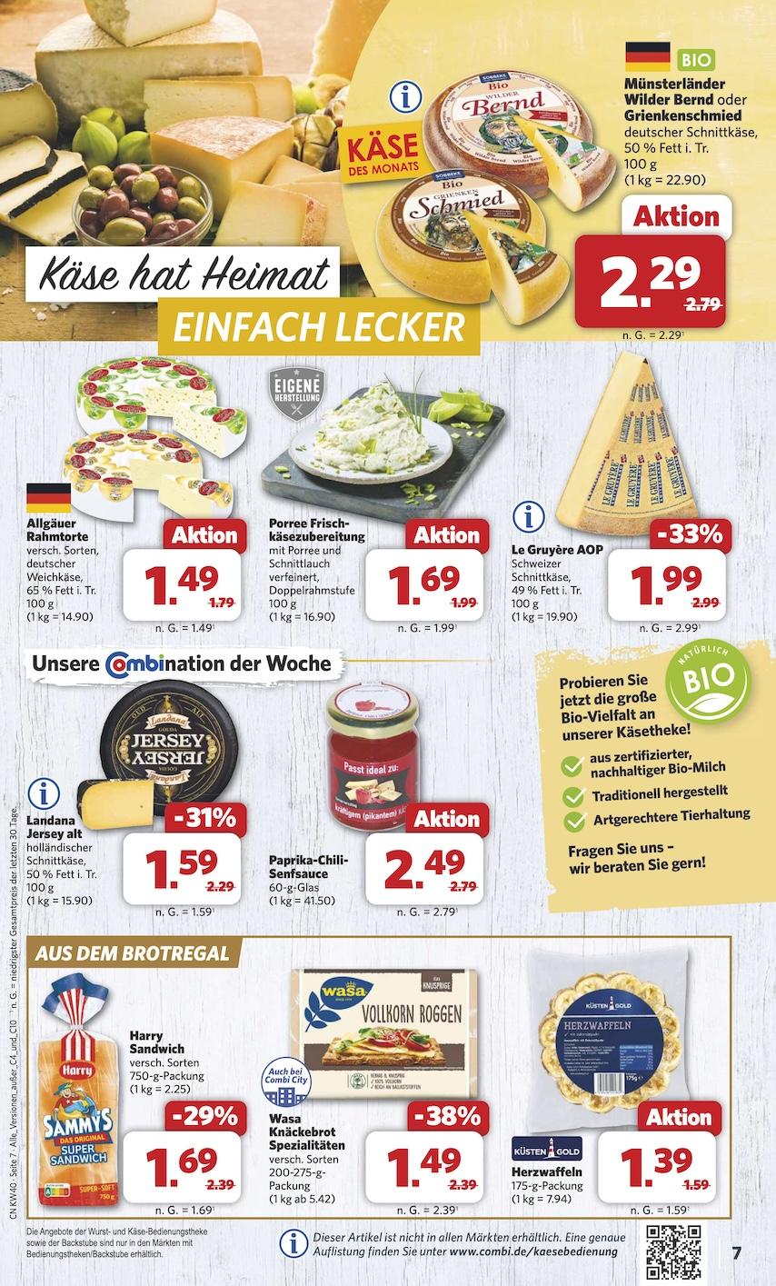 Combi Aktueller Prospekt ab Montag Seite 7