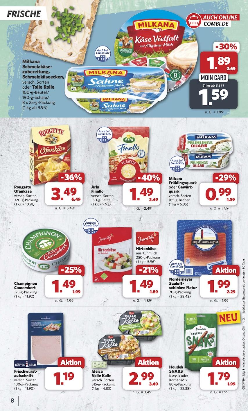 Combi Aktueller Prospekt ab Montag Seite 8