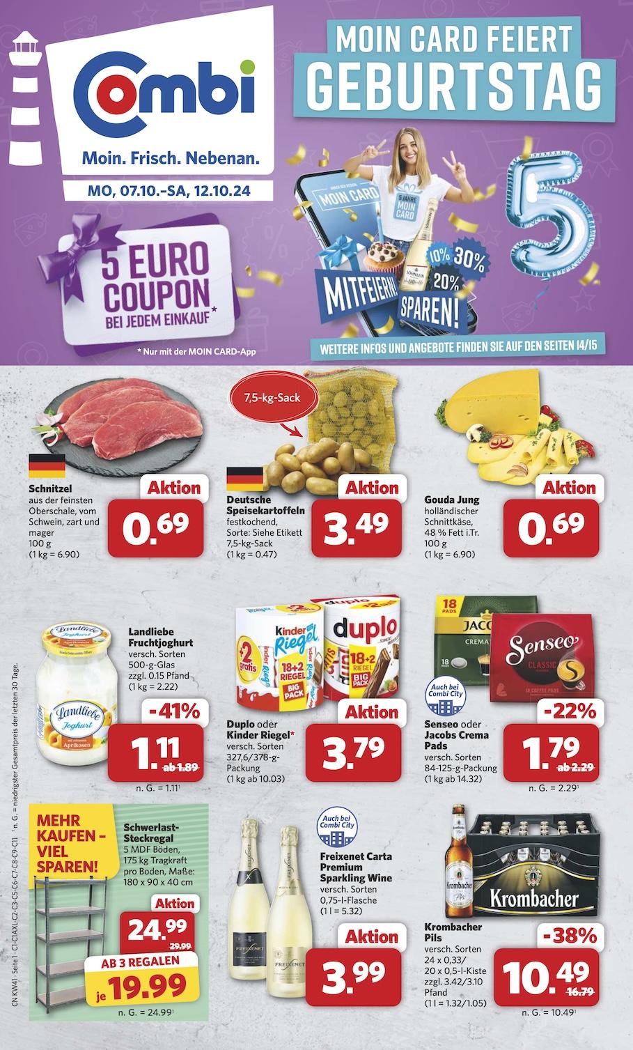 Combi Aktueller Prospekt ab Montag Seite 1