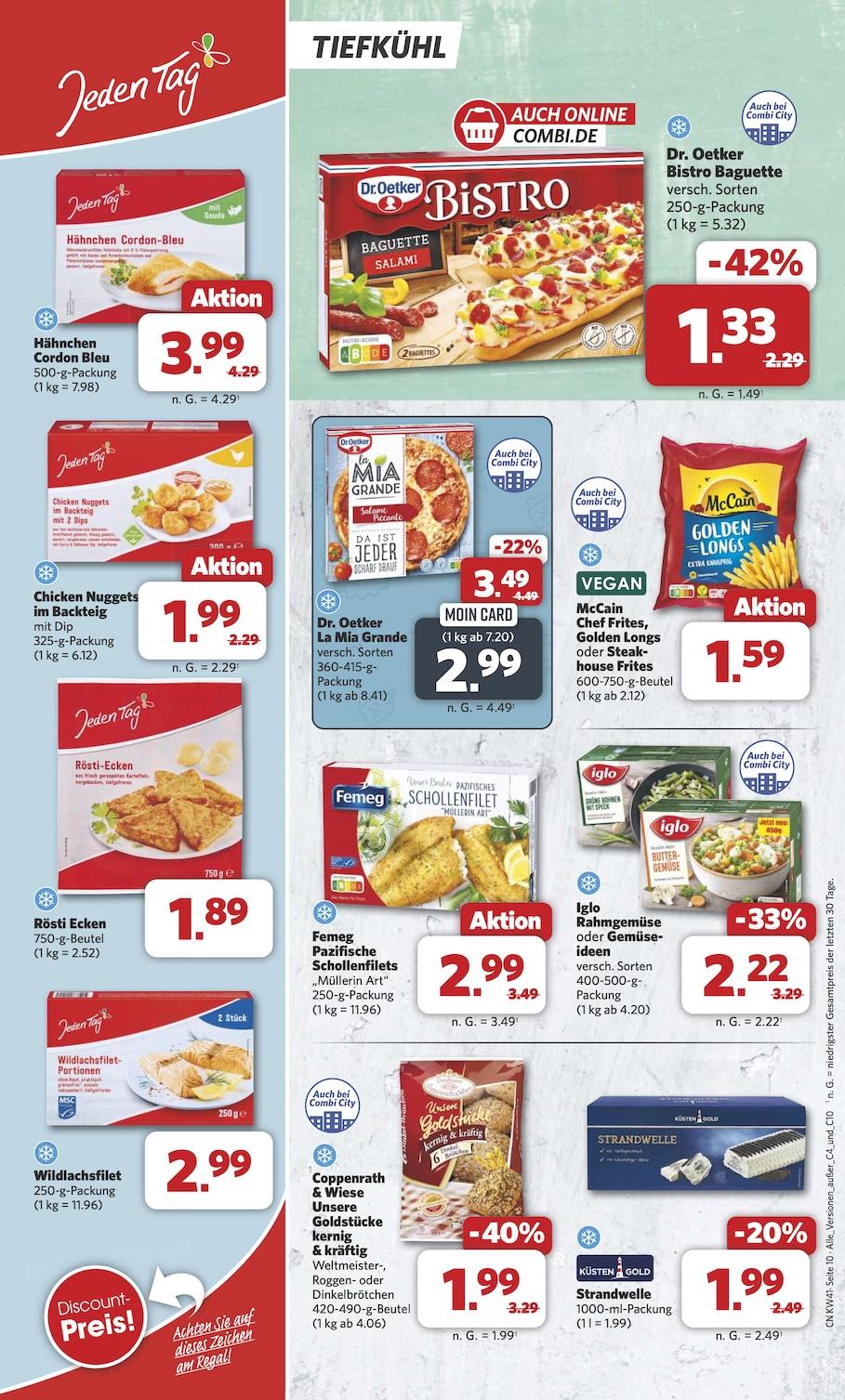 Combi Aktueller Prospekt ab Montag Seite 10