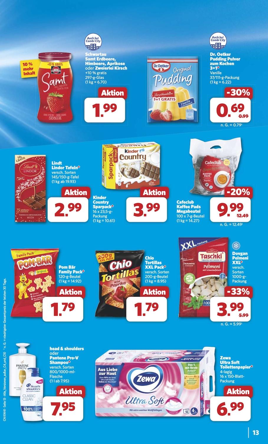 Combi Aktueller Prospekt ab Montag Seite 13