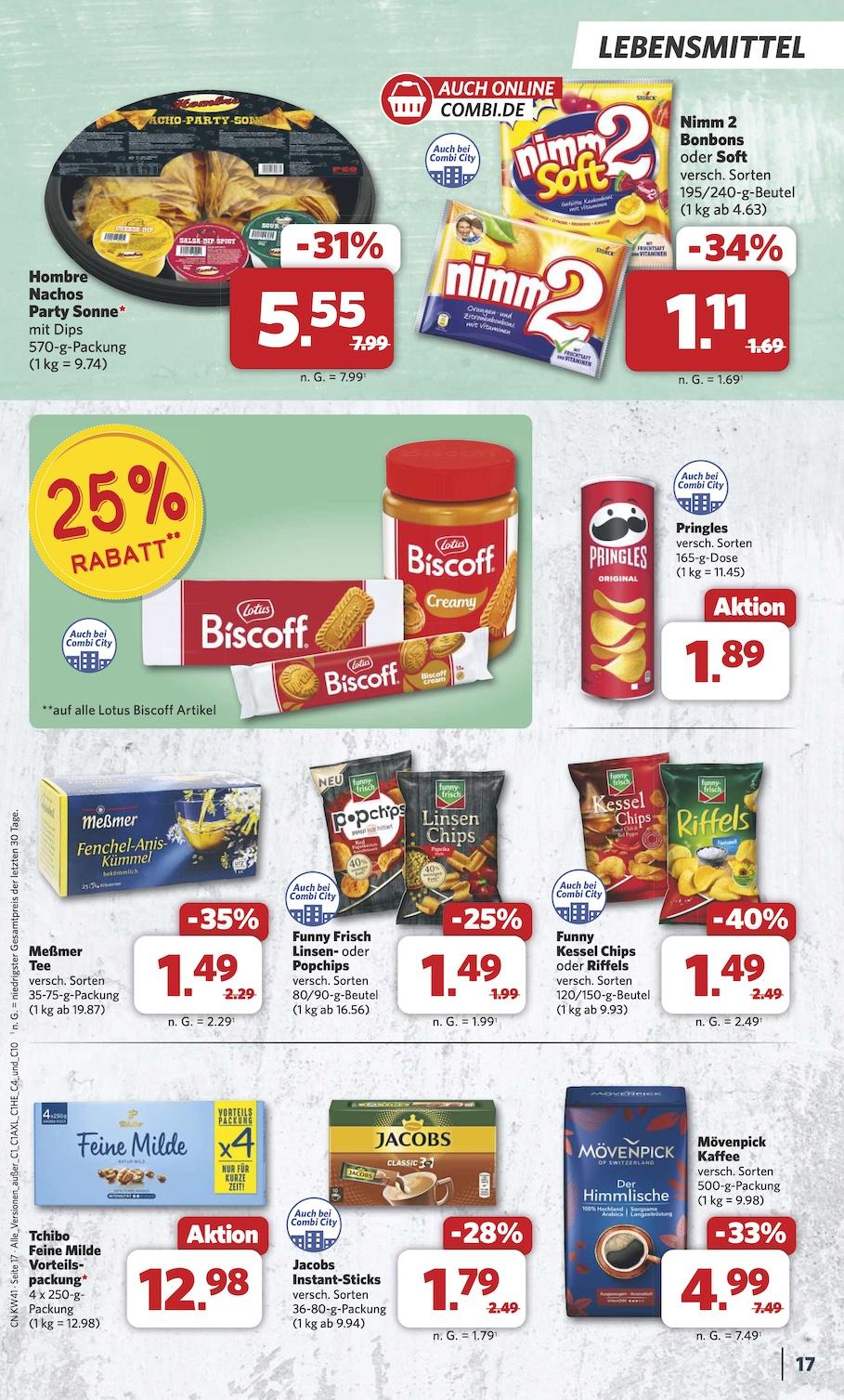 Combi Aktueller Prospekt ab Montag Seite 17