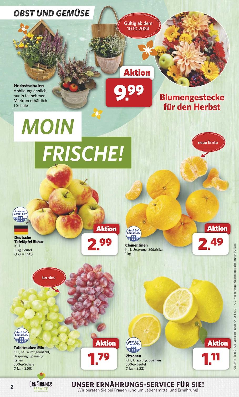 Combi Aktueller Prospekt ab Montag Seite 2