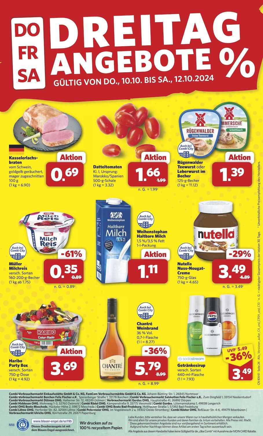 Combi Aktueller Prospekt ab Montag Seite 24