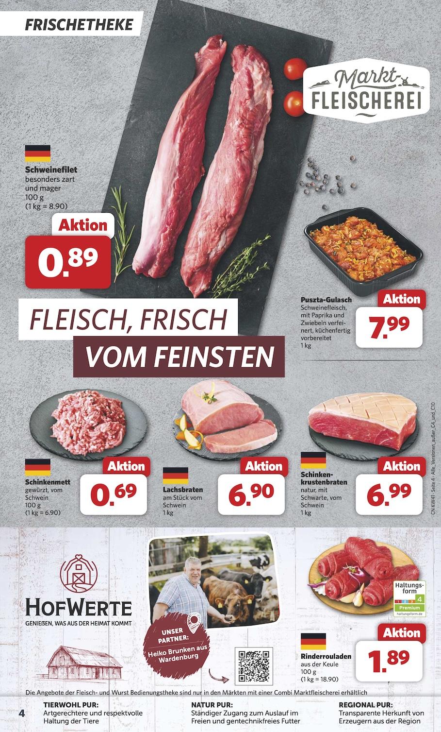 Combi Aktueller Prospekt ab Montag Seite 4