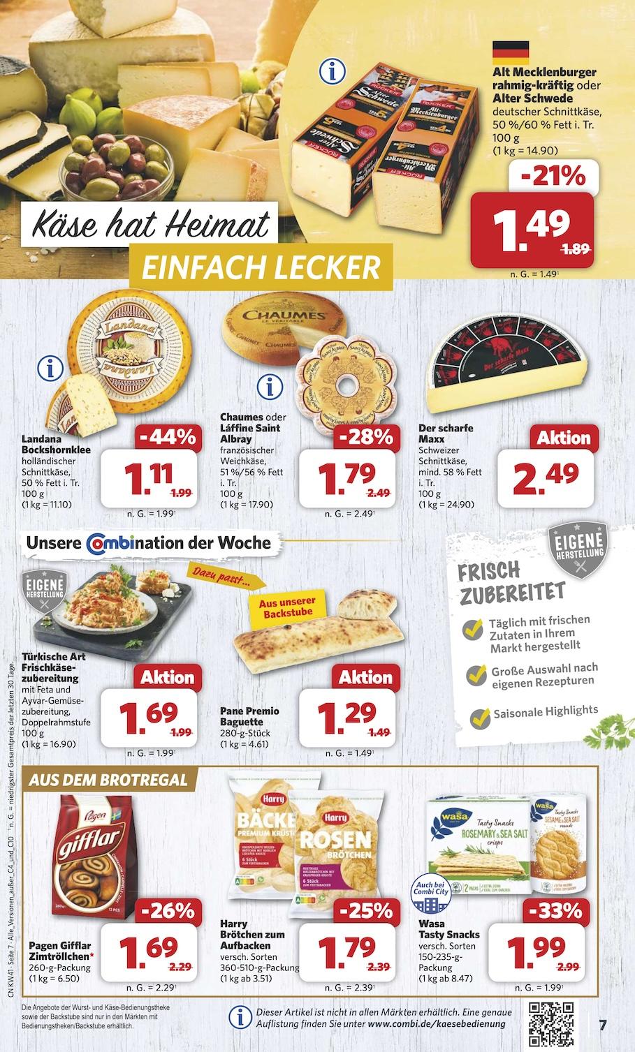 Combi Aktueller Prospekt ab Montag Seite 7