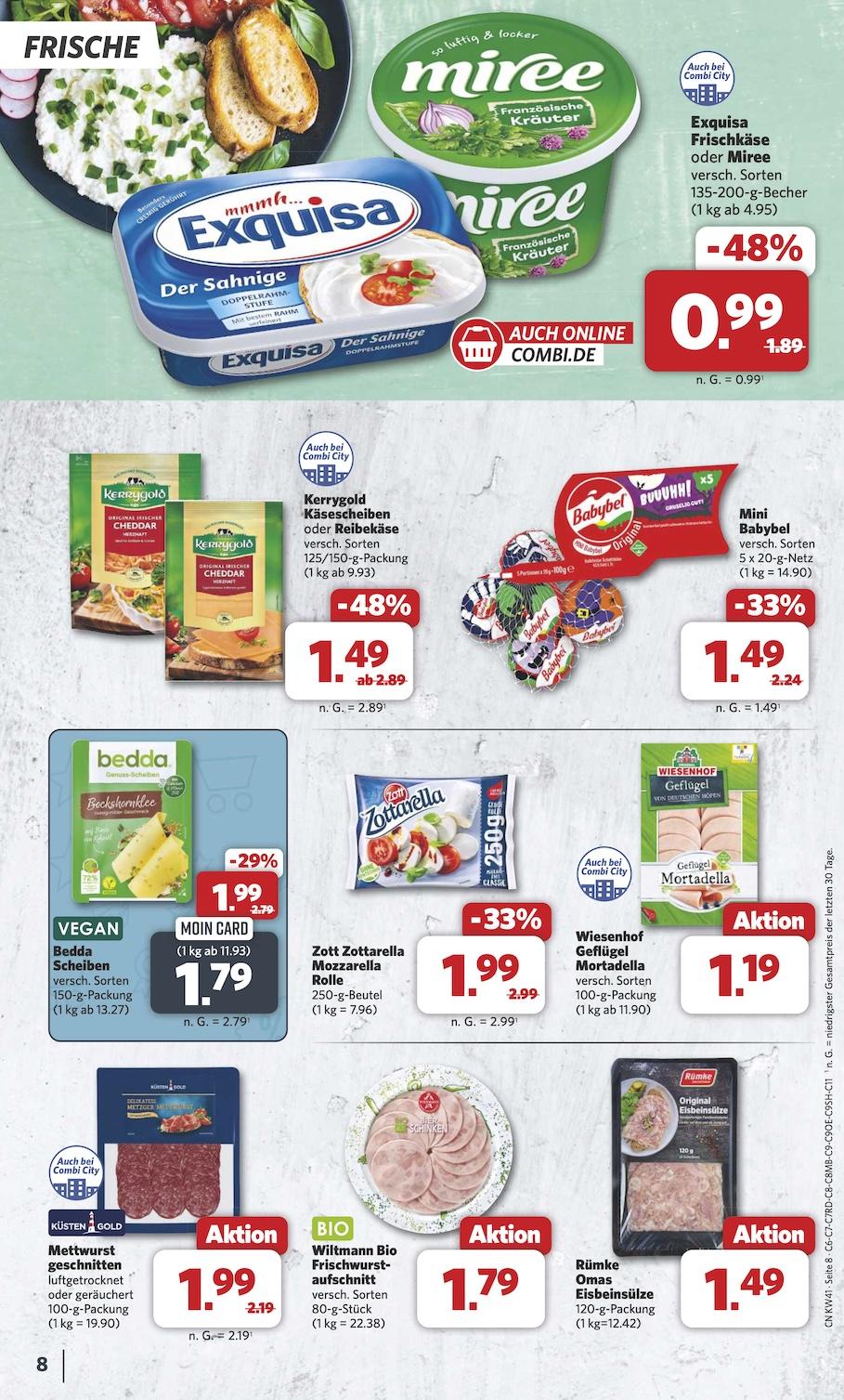Combi Aktueller Prospekt ab Montag Seite 8