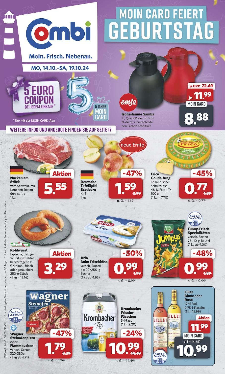 Combi Aktueller Prospekt ab Montag Seite 1