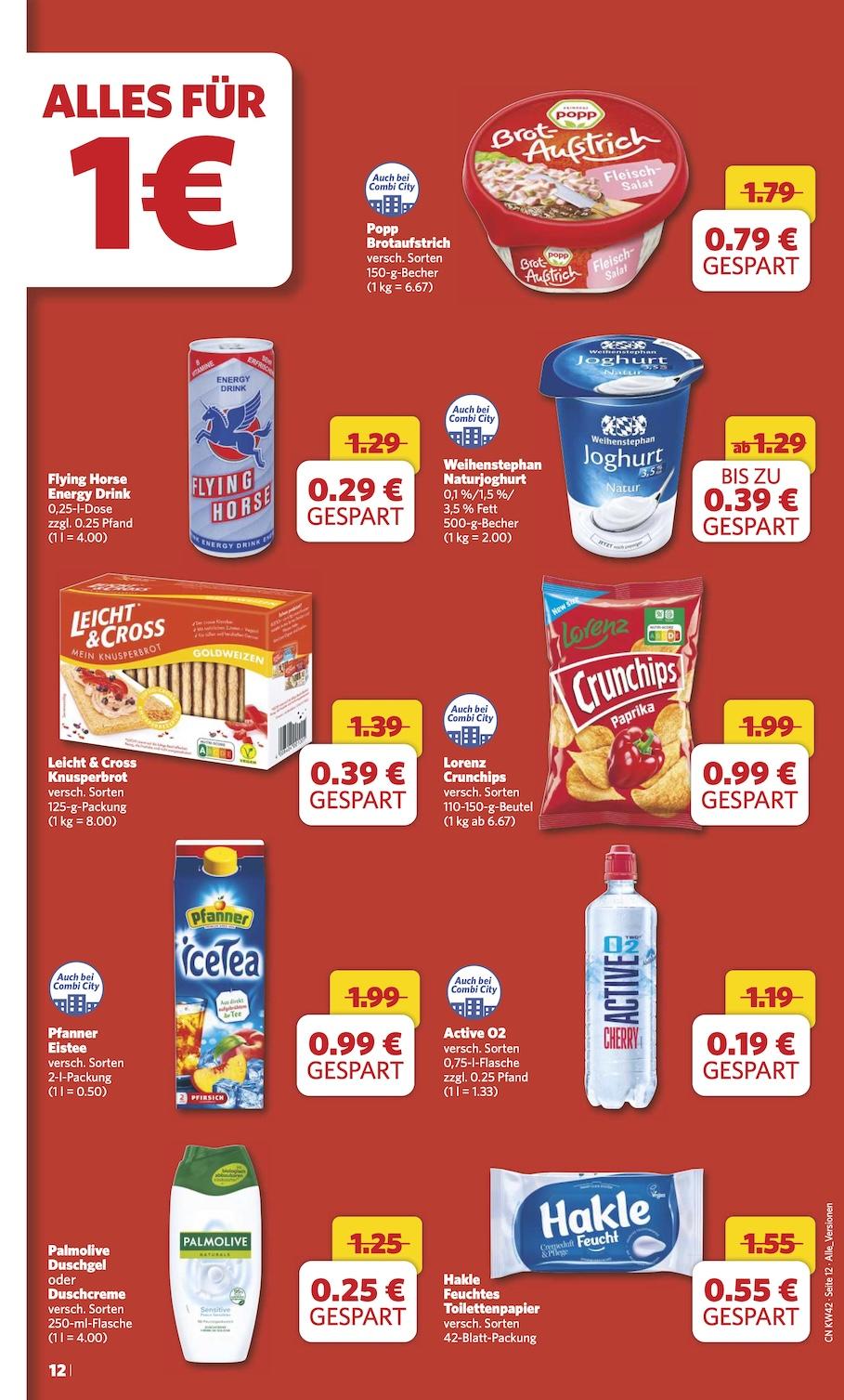 Combi Aktueller Prospekt ab Montag Seite 12