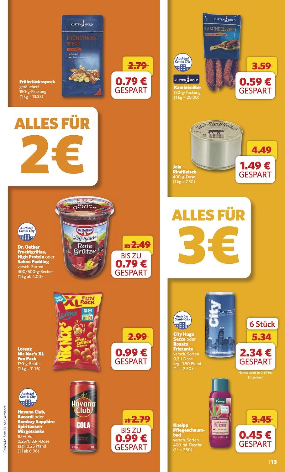 Combi Aktueller Prospekt ab Montag Seite 13