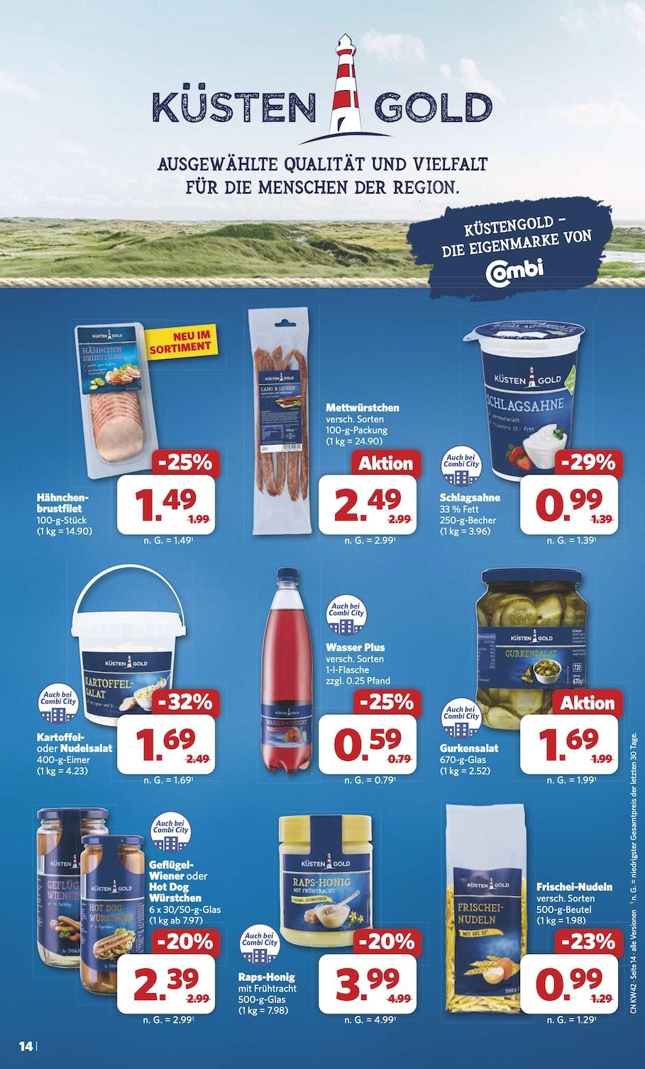 Combi Aktueller Prospekt ab Montag Seite 14