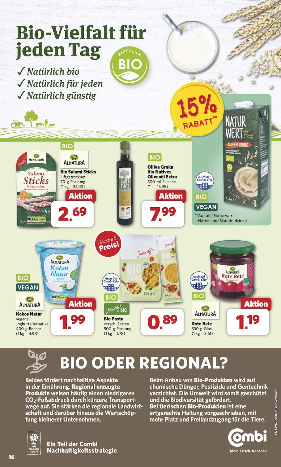 Combi Aktueller Prospekt ab Montag Seite 16