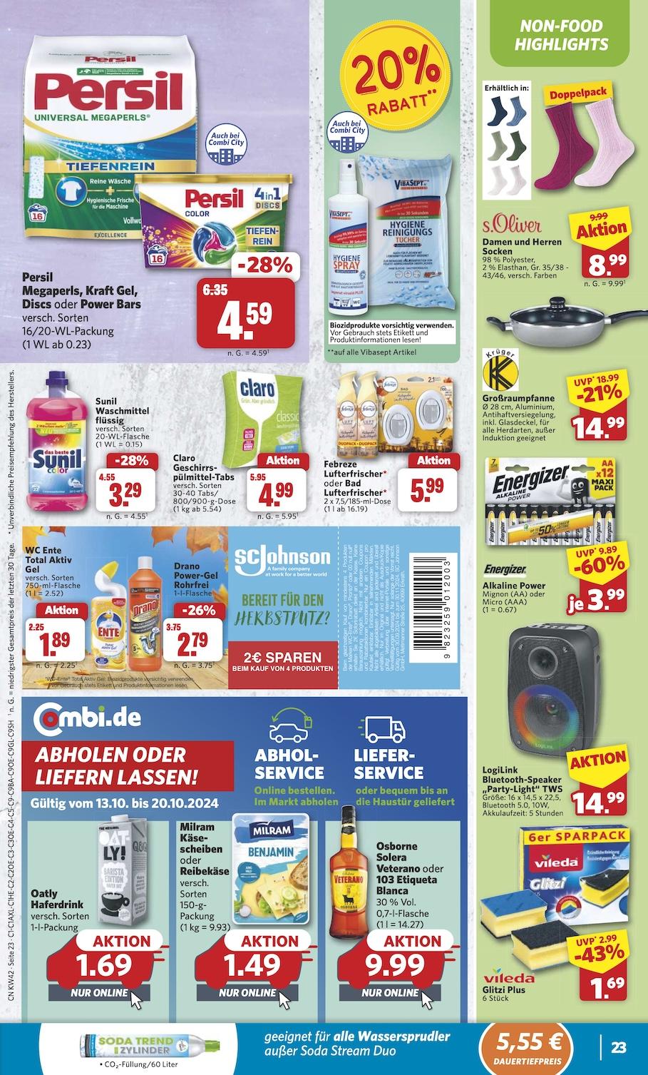 Combi Aktueller Prospekt ab Montag Seite 23