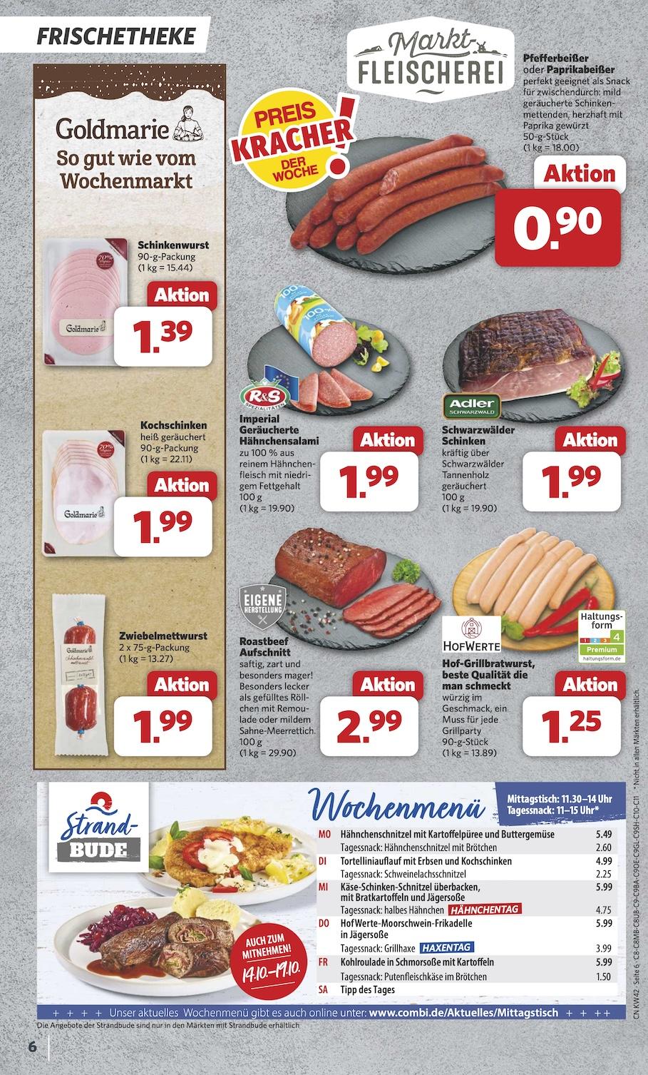 Combi Aktueller Prospekt ab Montag Seite 6