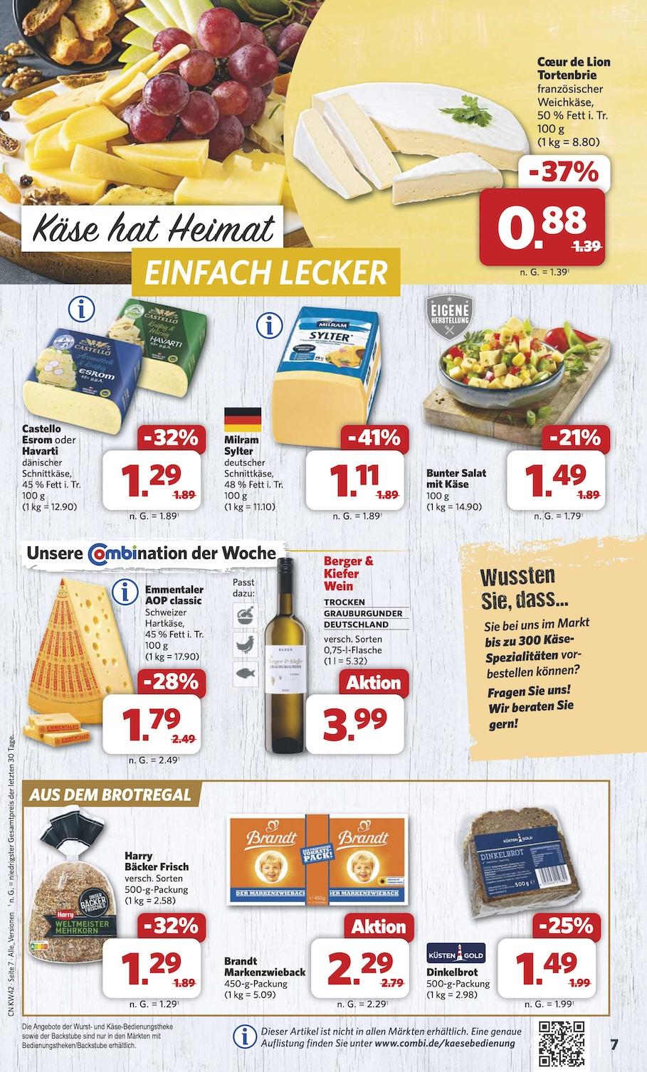 Combi Aktueller Prospekt ab Montag Seite 7