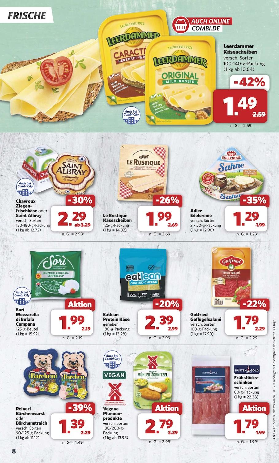 Combi Aktueller Prospekt ab Montag Seite 8