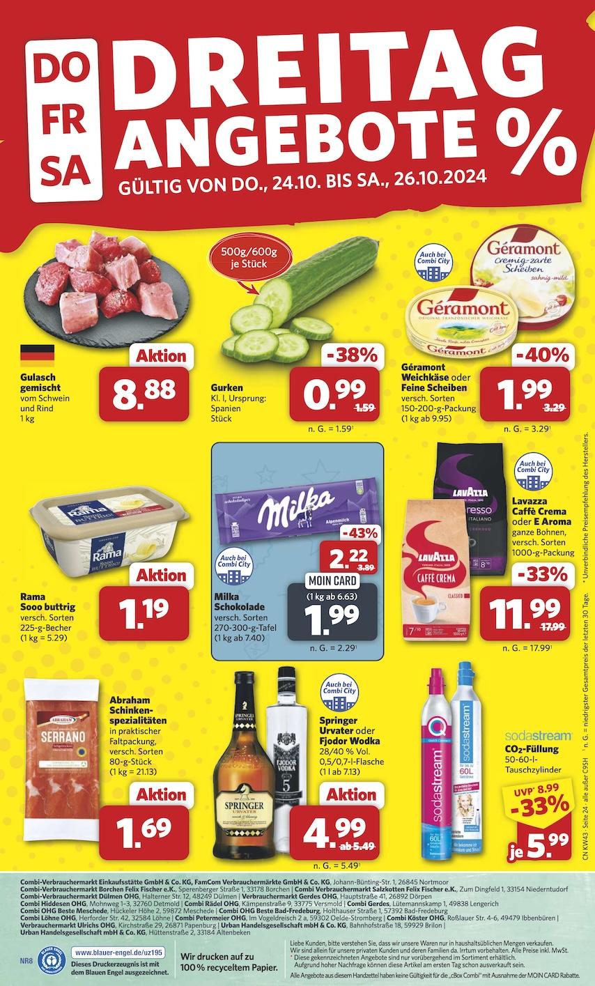 Combi Aktueller Prospekt ab Montag Seite 24