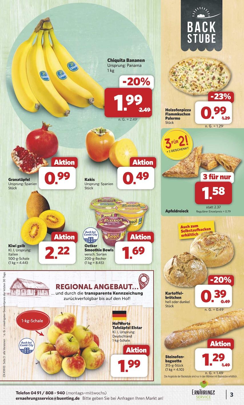 Combi Aktueller Prospekt ab Montag Seite 3