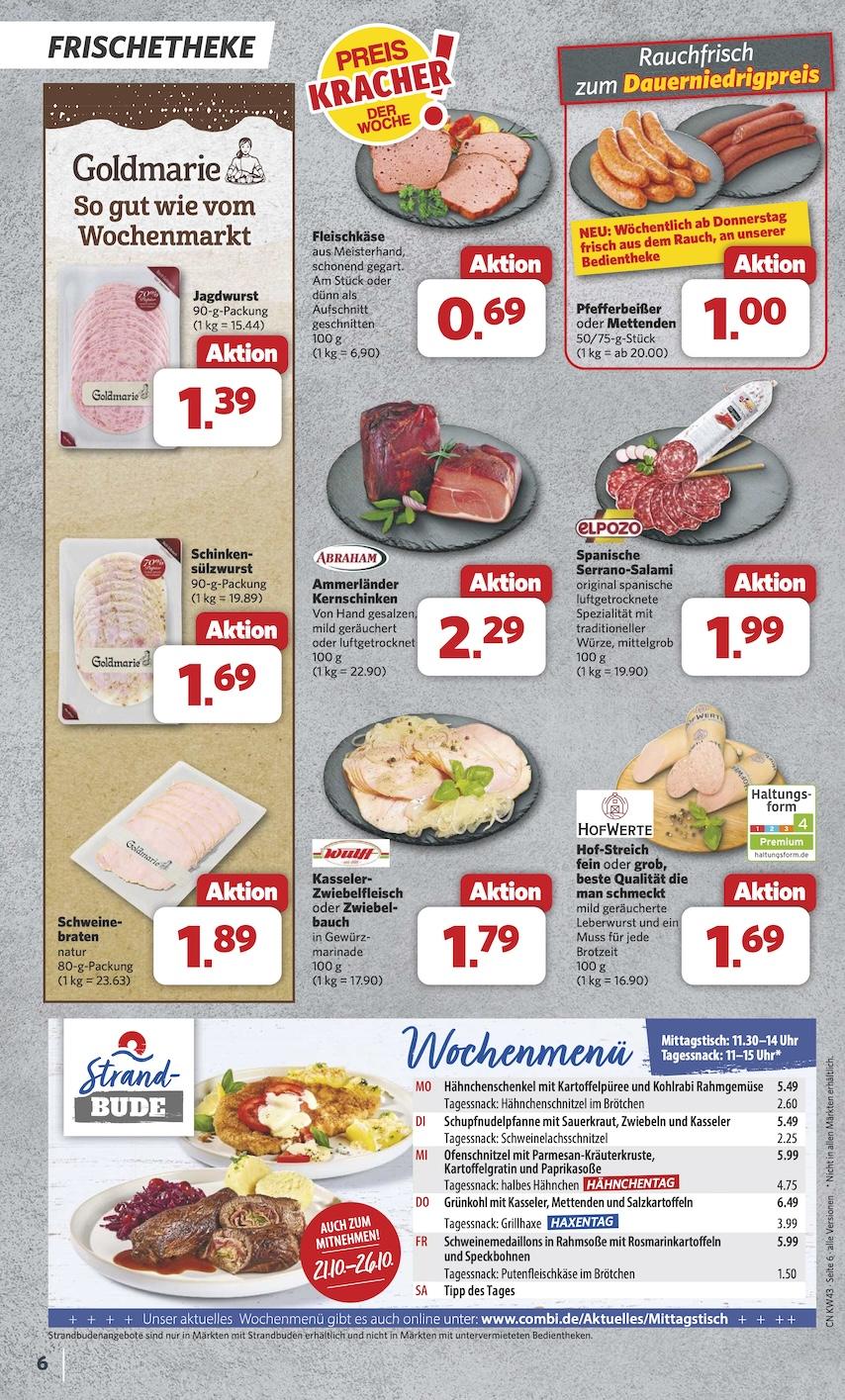 Combi Aktueller Prospekt ab Montag Seite 6
