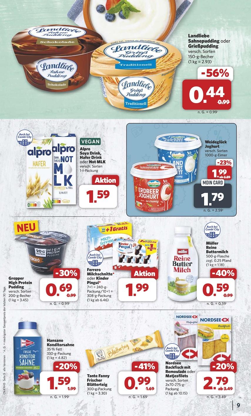 Combi Aktueller Prospekt ab Montag Seite 9