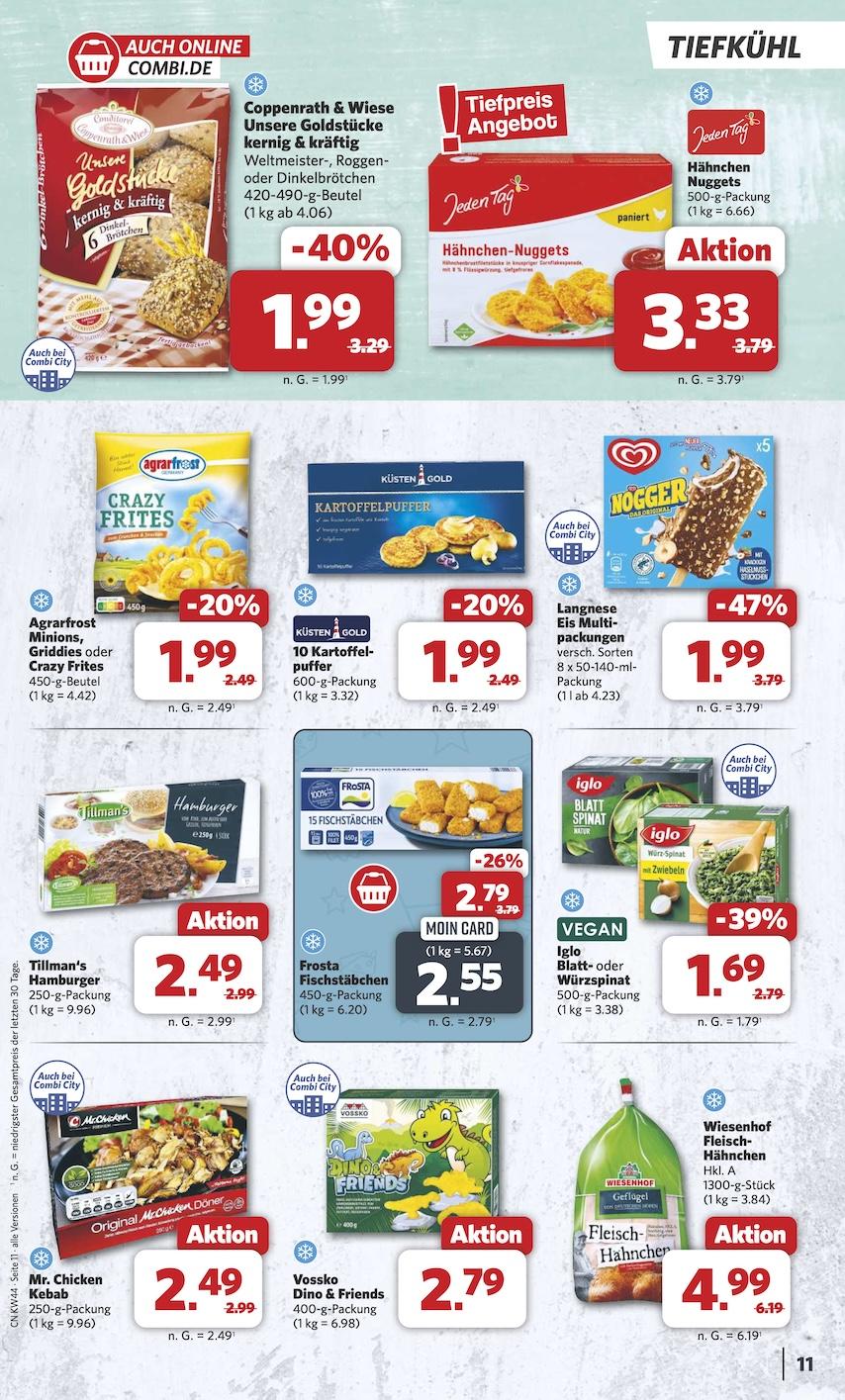 Combi Aktueller Prospekt ab Montag Seite 11