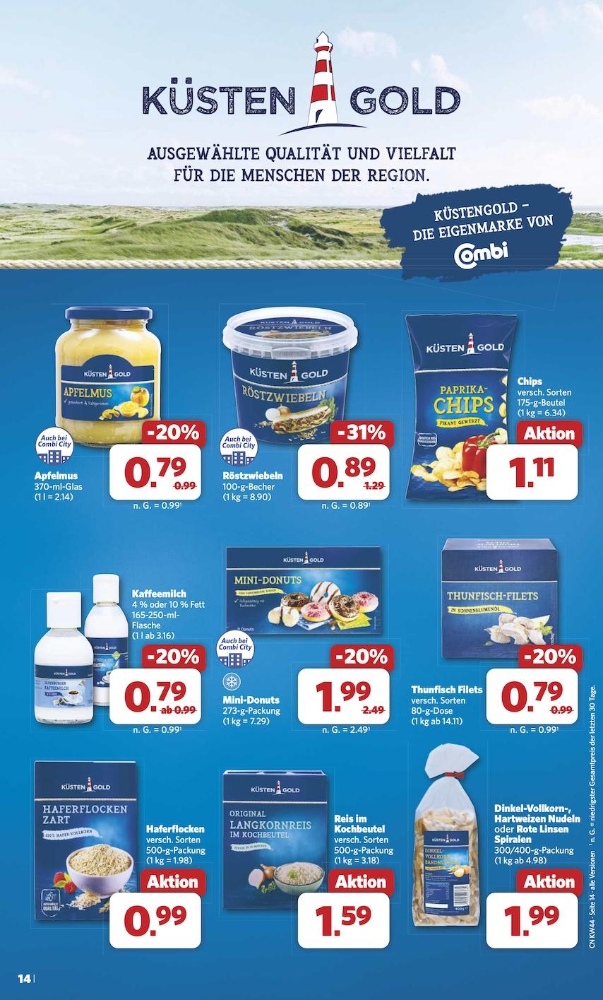 Combi Aktueller Prospekt ab Montag Seite 14