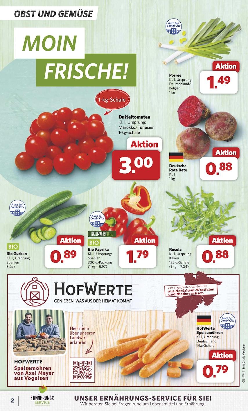 Combi Aktueller Prospekt ab Montag Seite 2