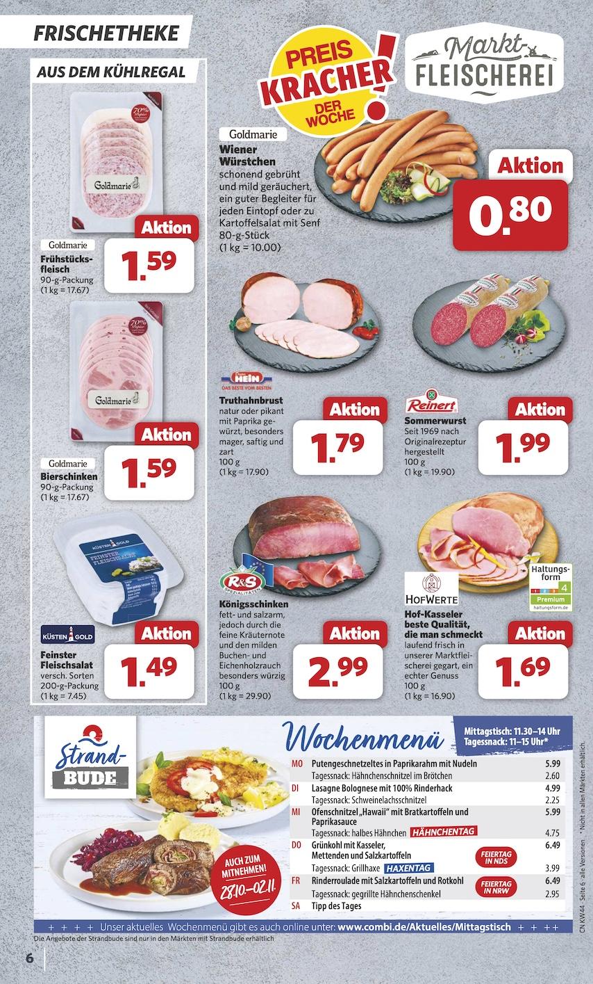 Combi Aktueller Prospekt ab Montag Seite 6