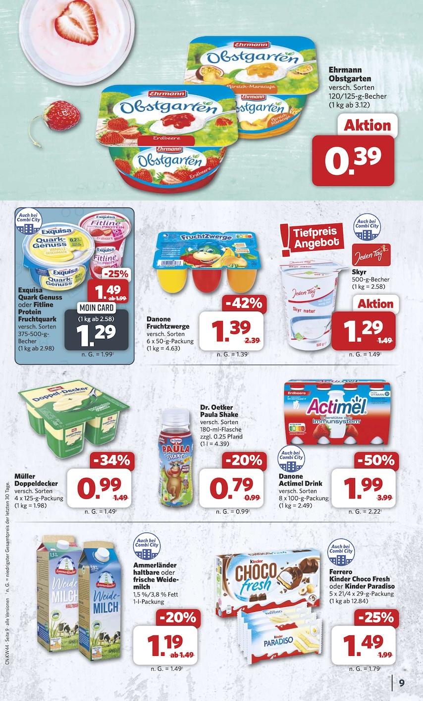 Combi Aktueller Prospekt ab Montag Seite 9