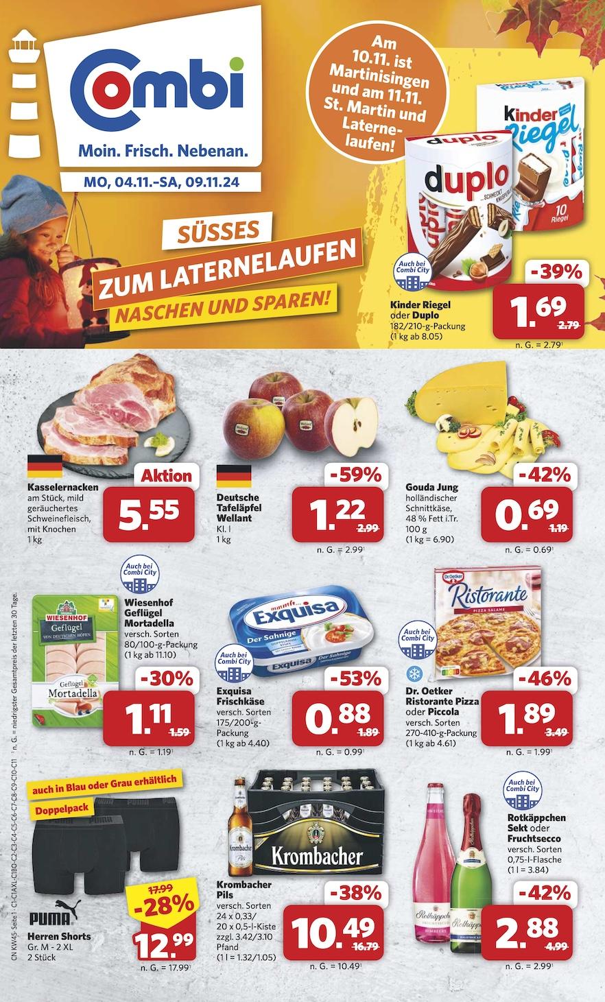 Combi Aktueller Prospekt ab Montag Seite 1