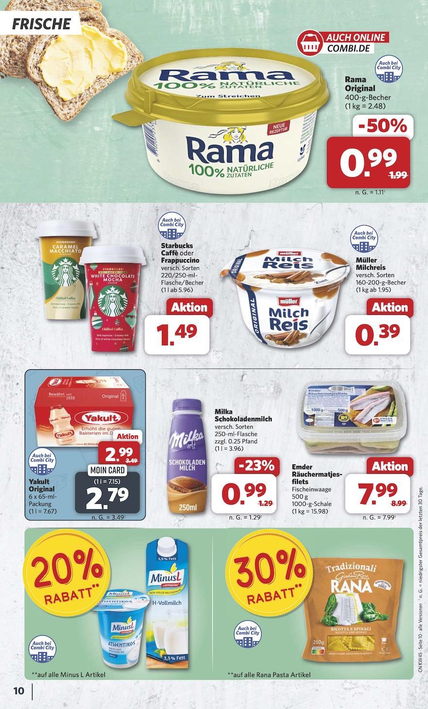 Combi Aktueller Prospekt ab Montag Seite 10