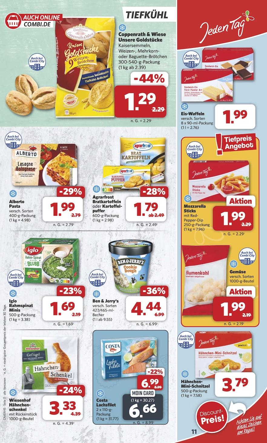 Combi Aktueller Prospekt ab Montag Seite 11