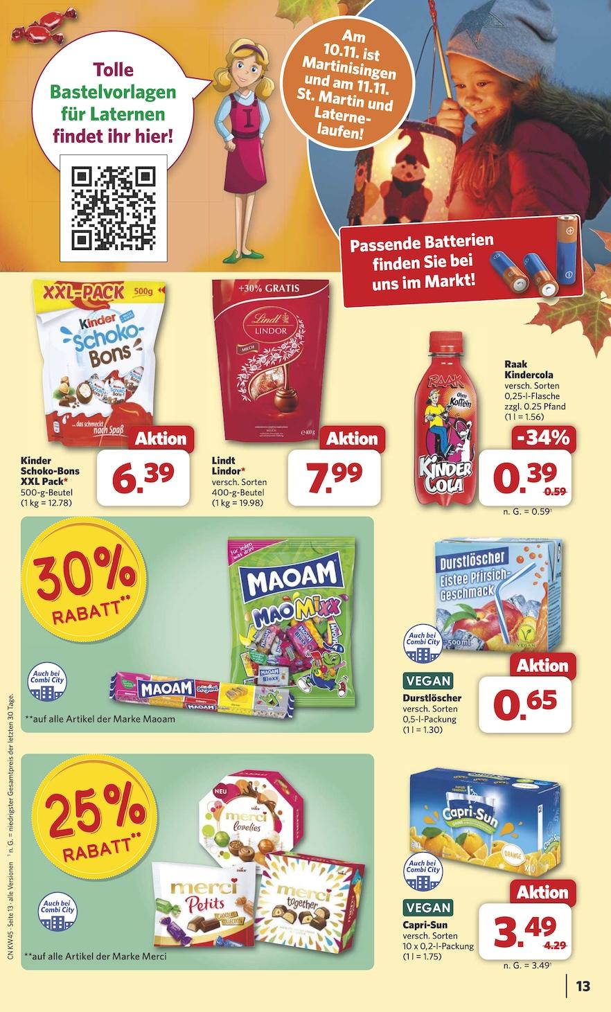 Combi Aktueller Prospekt ab Montag Seite 13