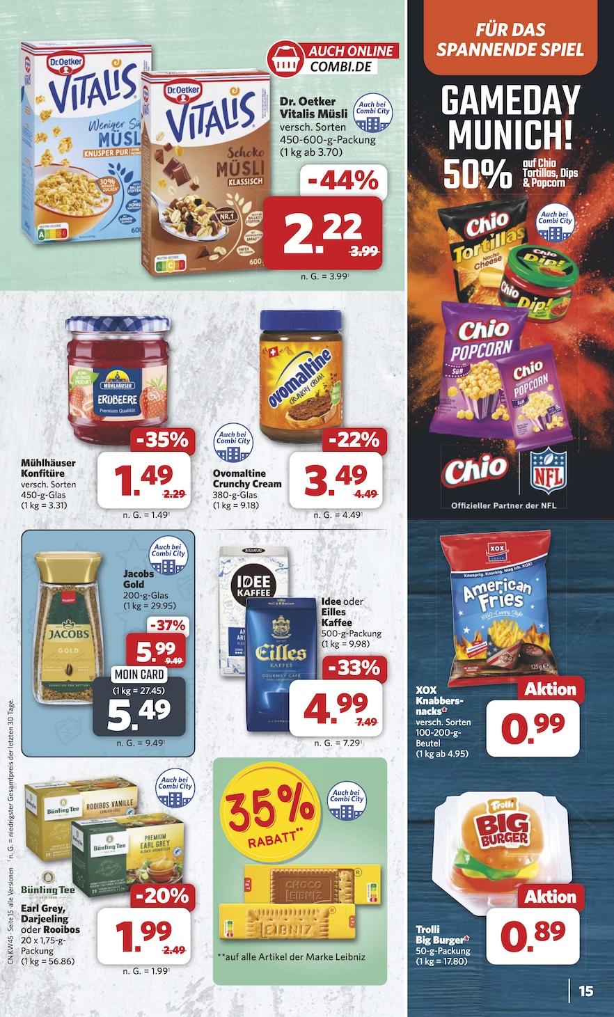Combi Aktueller Prospekt ab Montag Seite 15