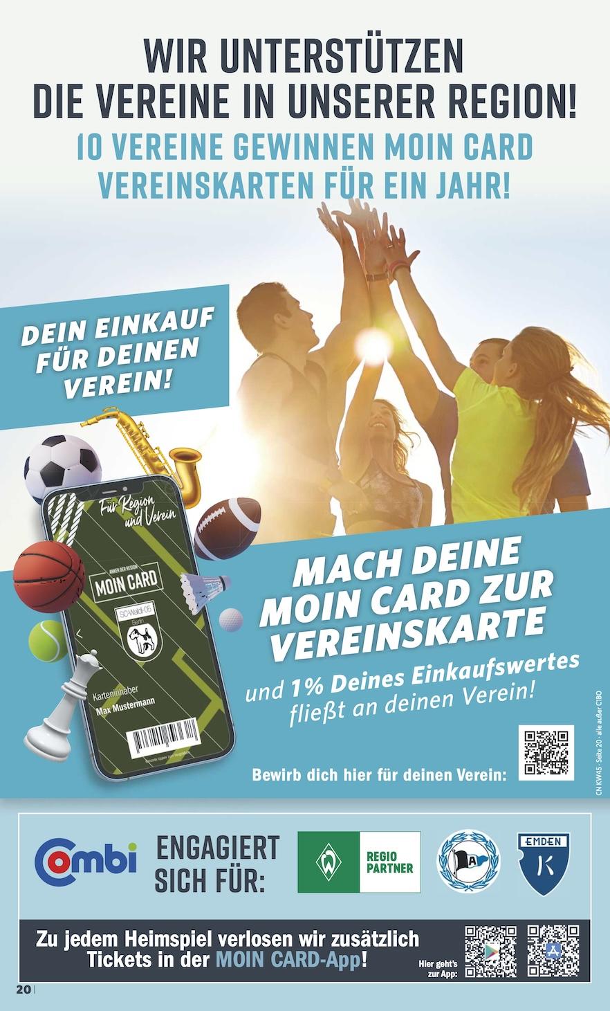 Combi Aktueller Prospekt ab Montag Seite 20