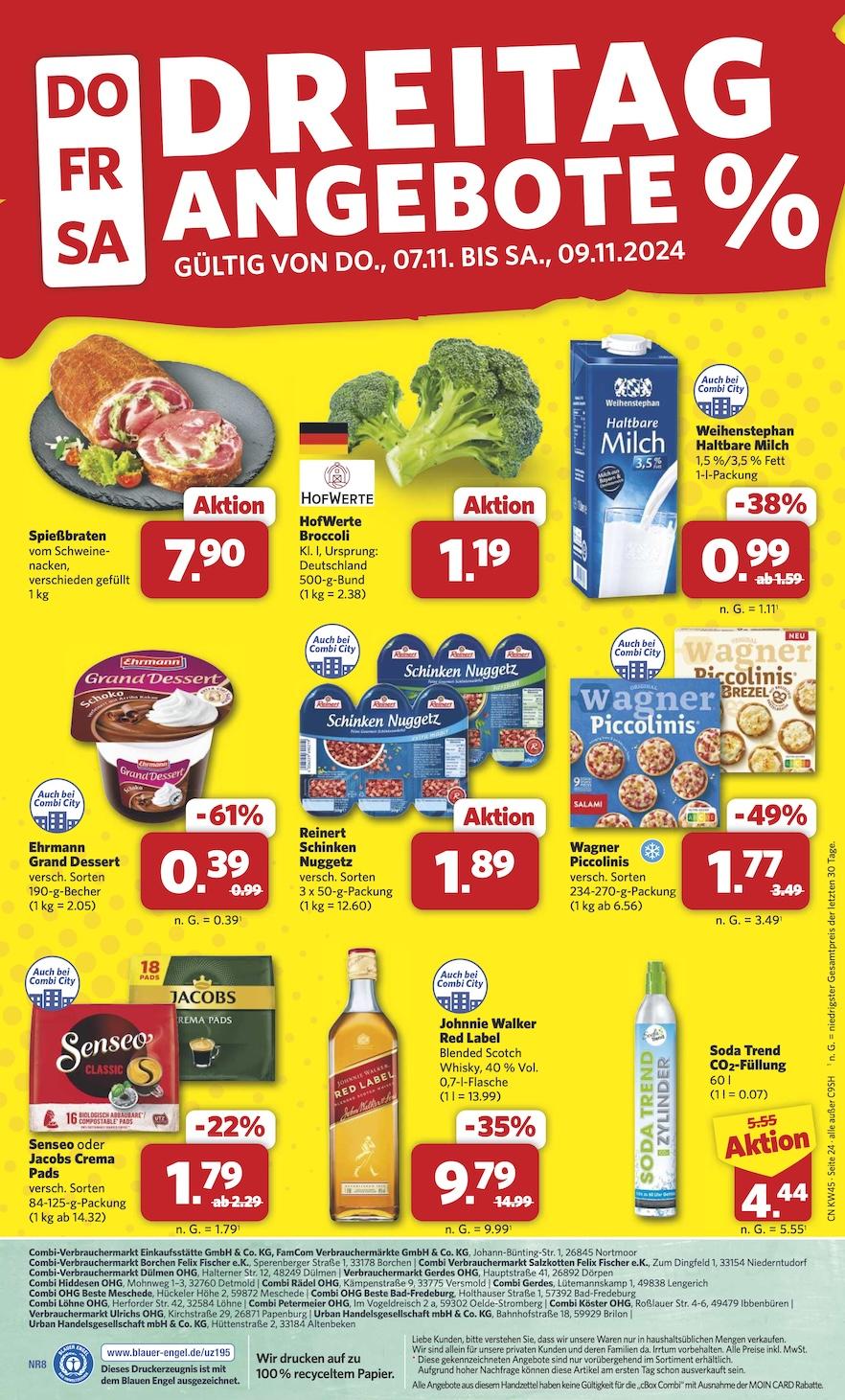 Combi Aktueller Prospekt ab Montag Seite 24
