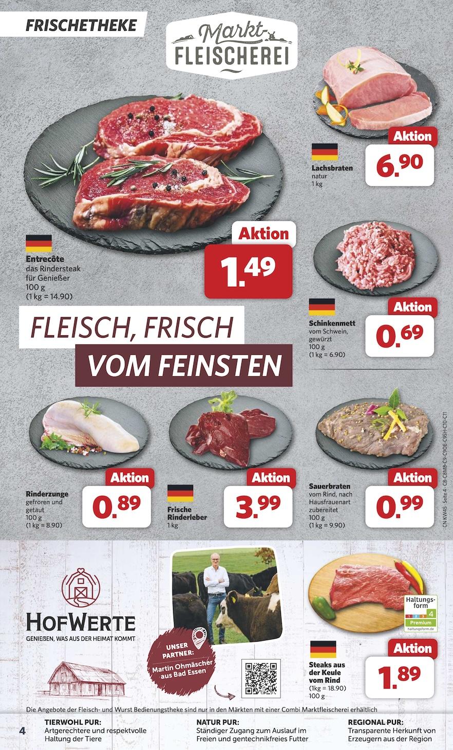 Combi Aktueller Prospekt ab Montag Seite 4