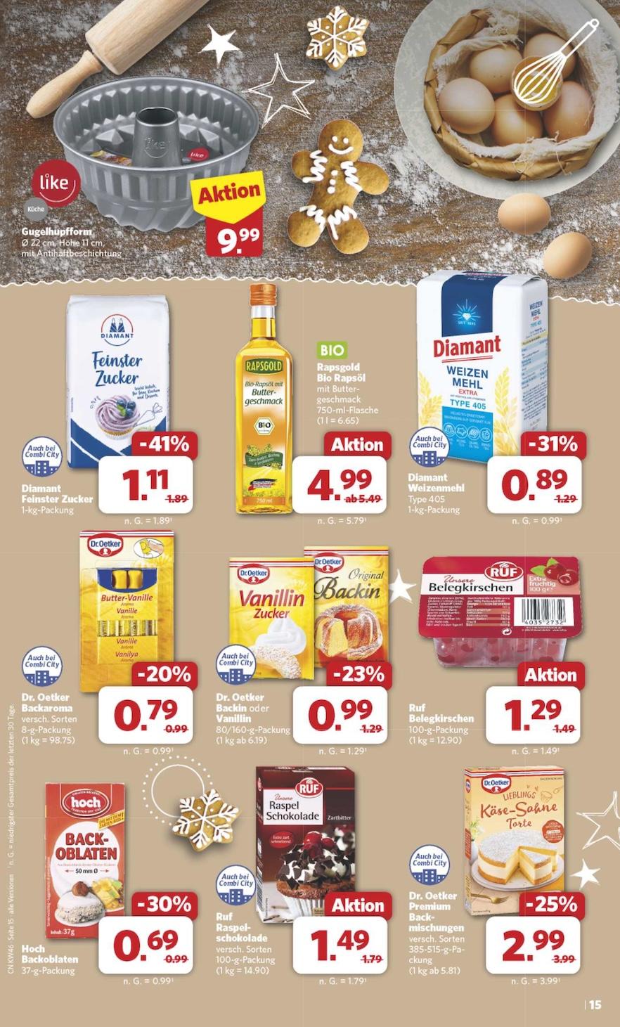 Combi Aktueller Prospekt ab Montag Seite 15