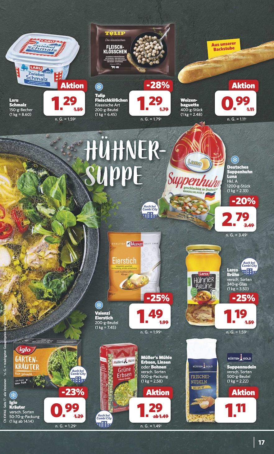 Combi Aktueller Prospekt ab Montag Seite 17