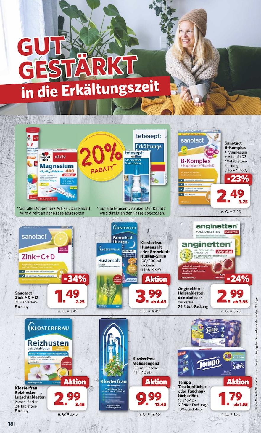 Combi Aktueller Prospekt ab Montag Seite 18