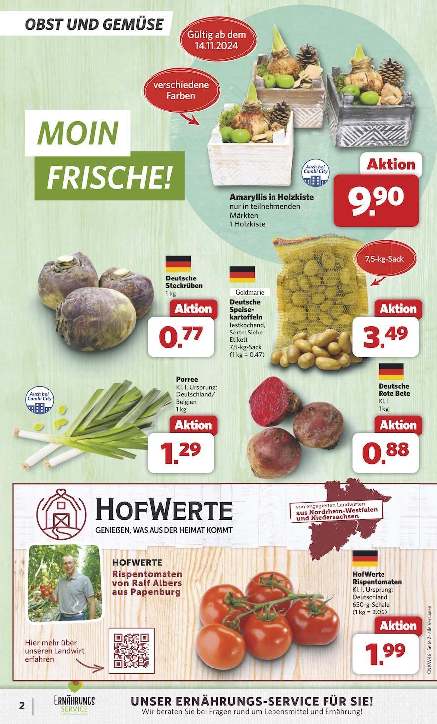 Combi Aktueller Prospekt ab Montag Seite 2
