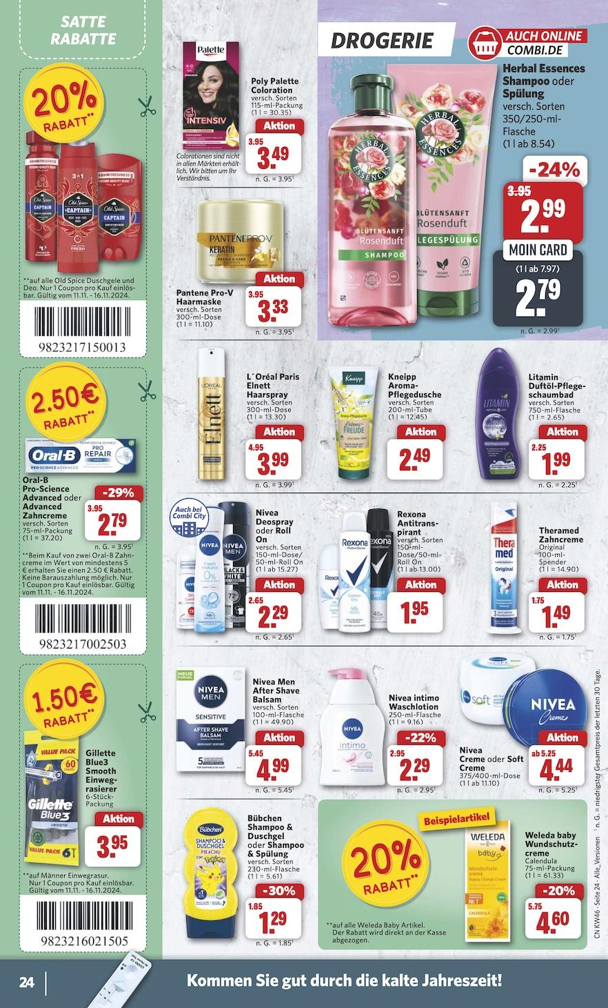 Combi Aktueller Prospekt ab Montag Seite 24