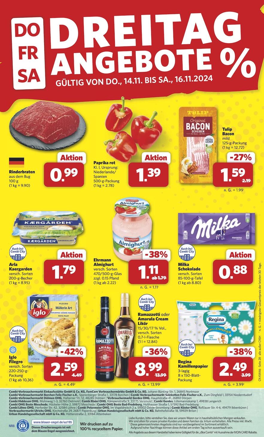 Combi Aktueller Prospekt ab Montag Seite 28