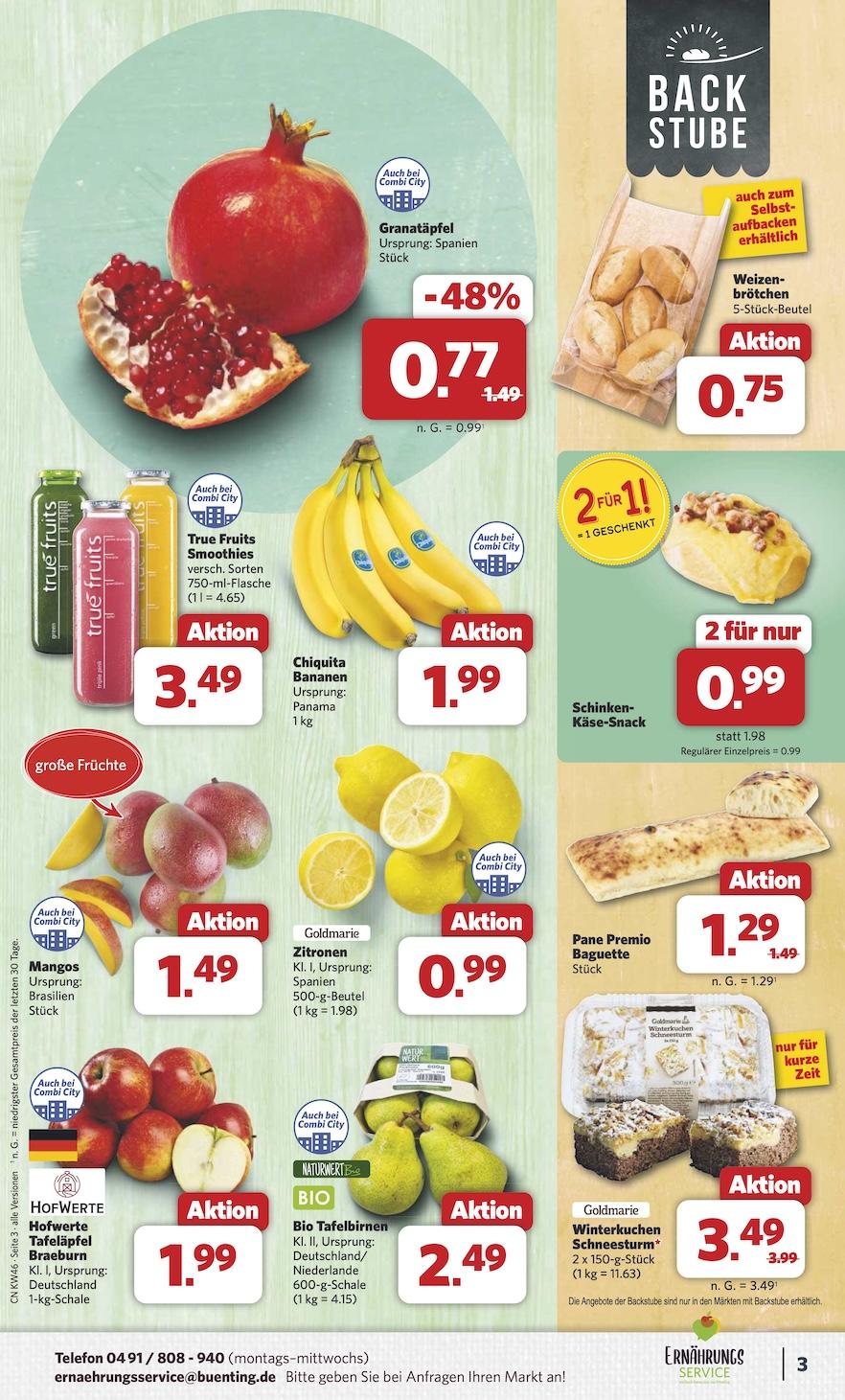 Combi Aktueller Prospekt ab Montag Seite 3